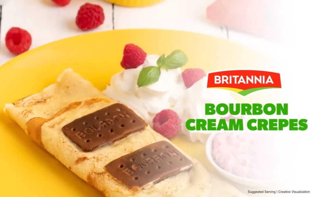 Bourbon Cream Crepés